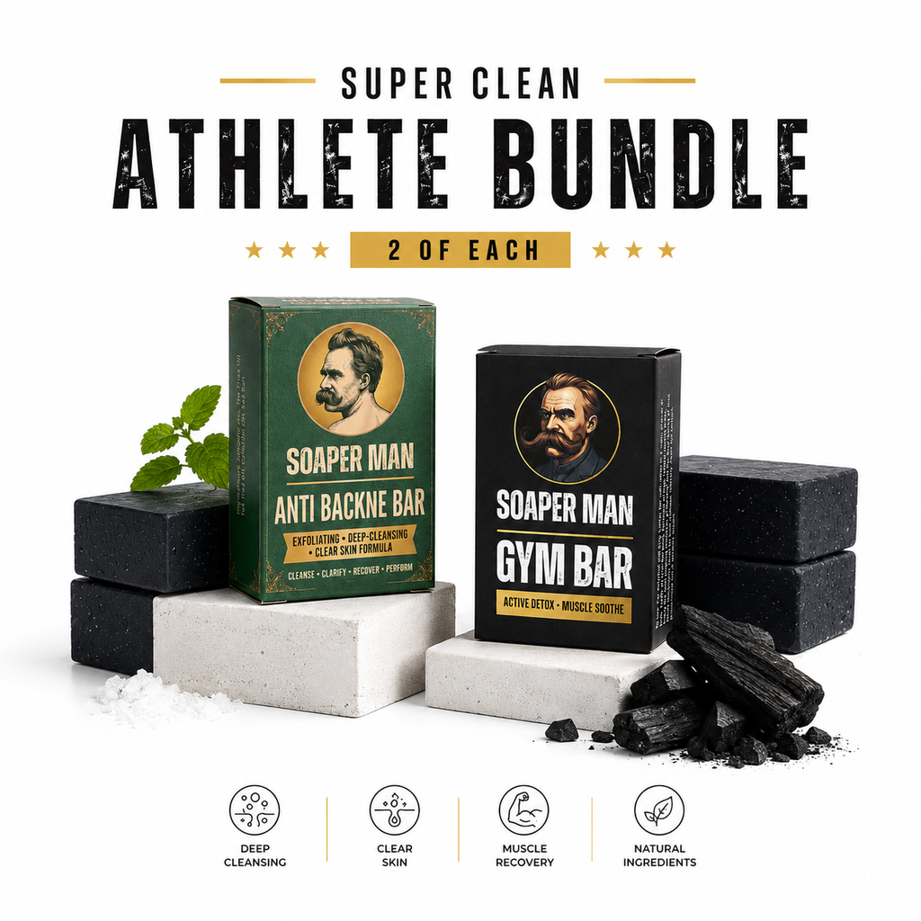 The Recovery & Clear Skin Bundle – Gym Bar + Anti-Acne Bar Duo