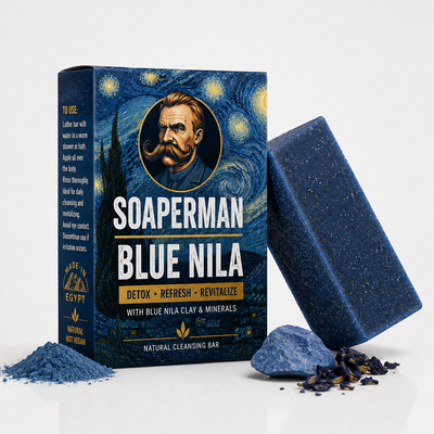 Soaper Man Blue Nila – Detox Cleansing Bar